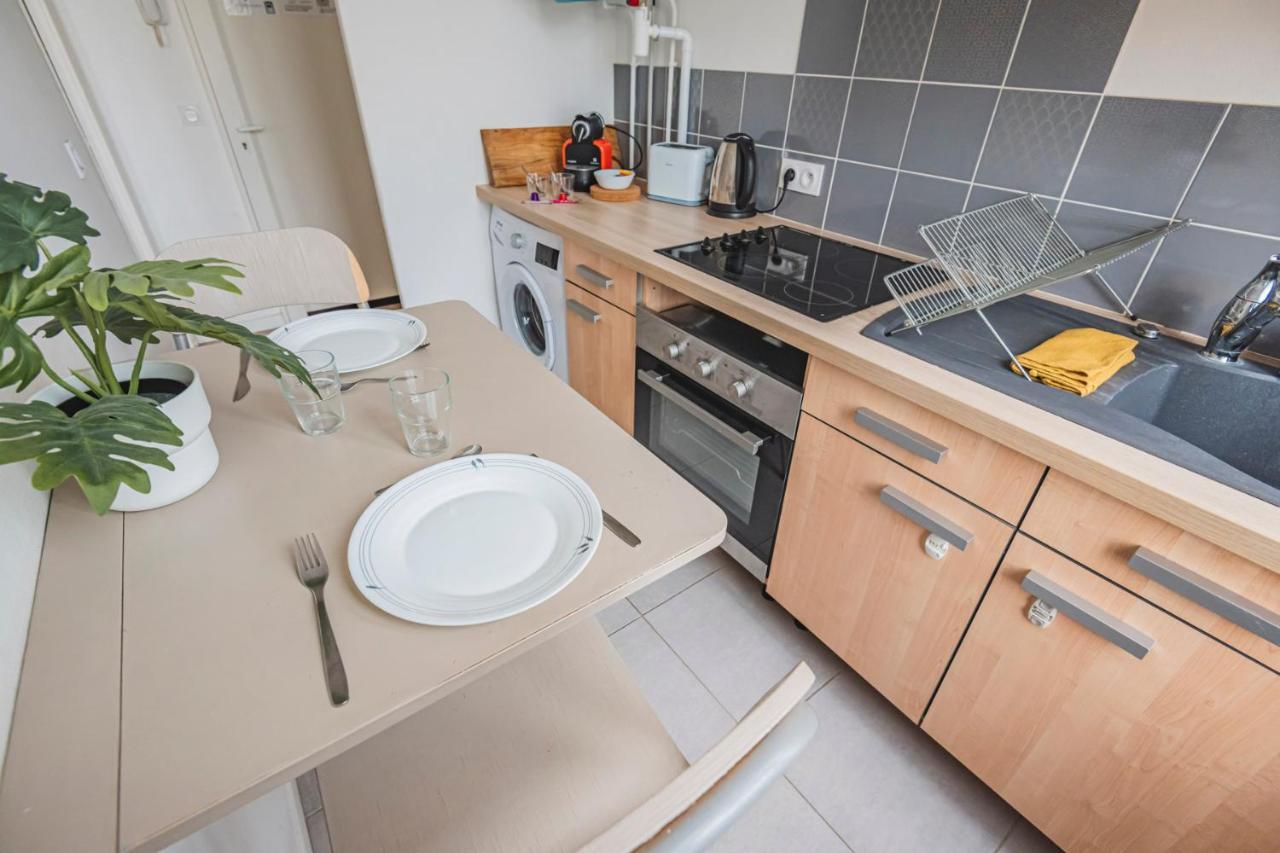 Joli Studio"Le Clair Logis" Gare Centre Petit Dejeuner Possible Reims Ngoại thất bức ảnh