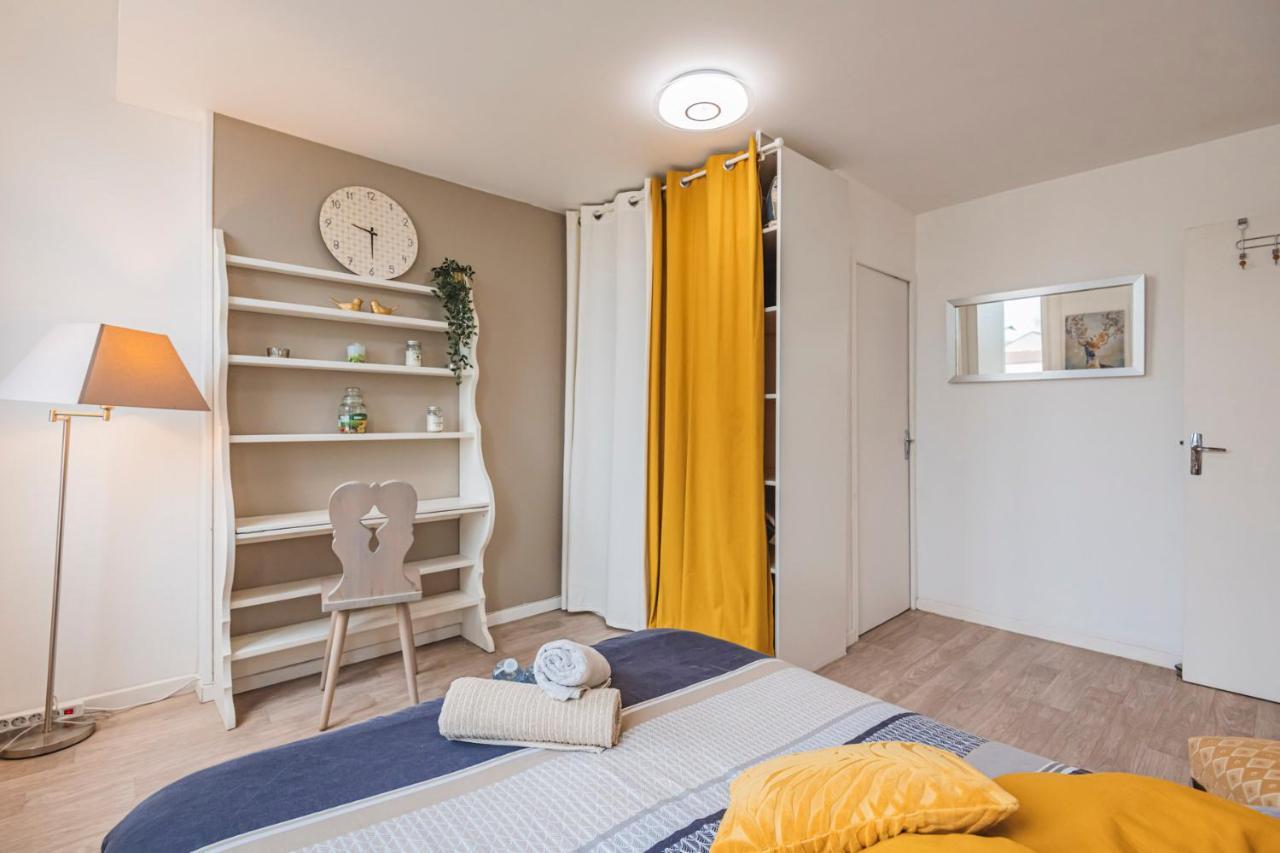 Joli Studio"Le Clair Logis" Gare Centre Petit Dejeuner Possible Reims Ngoại thất bức ảnh
